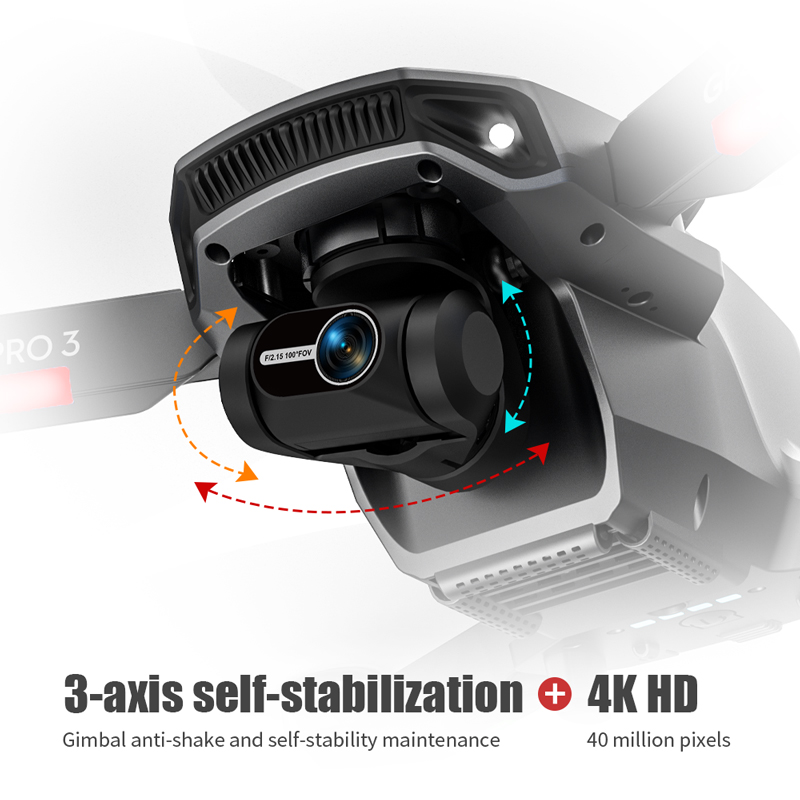 L106 Pro 3 Drone 5G WIFI FPV F - Drone Camera Professional ulasan dan harga