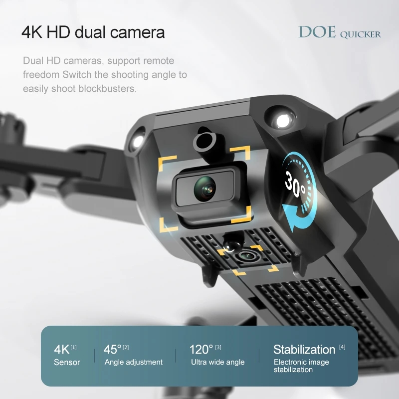 New 4DRC V23 Mini Drone 4K Pro - Drone Camera Mount ulasan dan harga