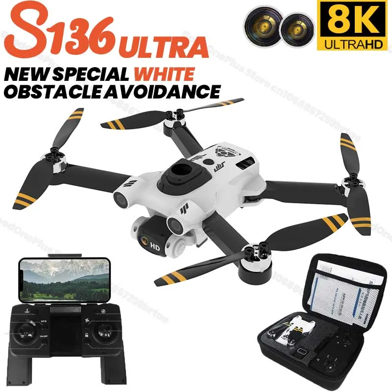 Drone S136 Pro Ultra Rc Drones - Drone Camera Professional ulasan dan harga